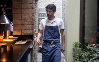 Veggies with chef Virgilio 